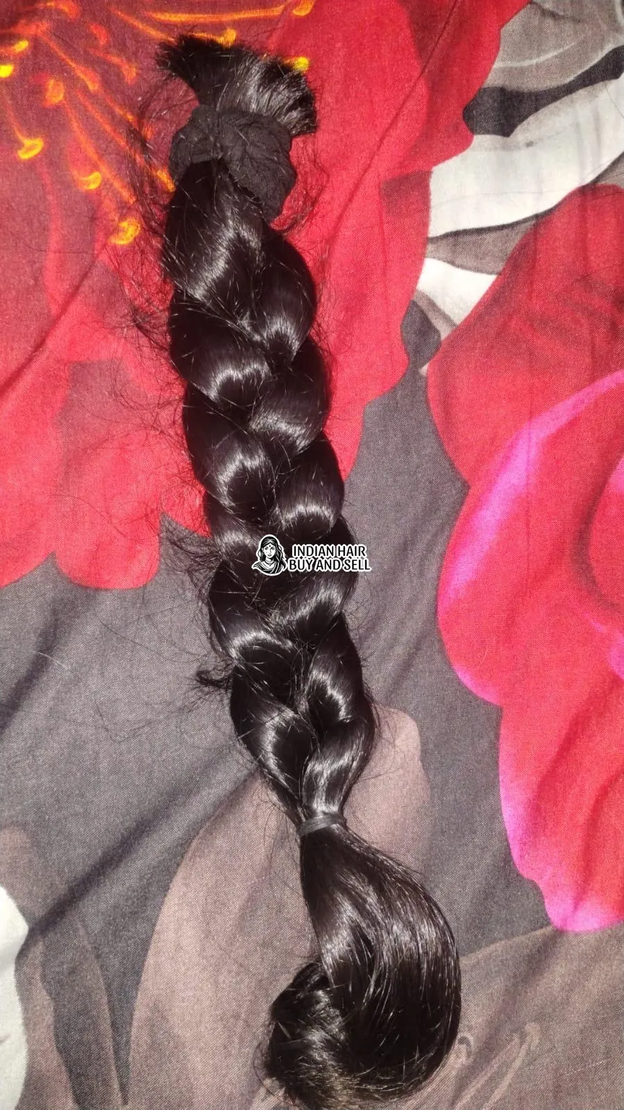 Indian girl black colour hair 